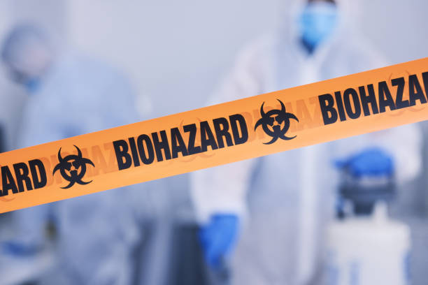 Professional Biohazard technician working in Coral Springs, FL